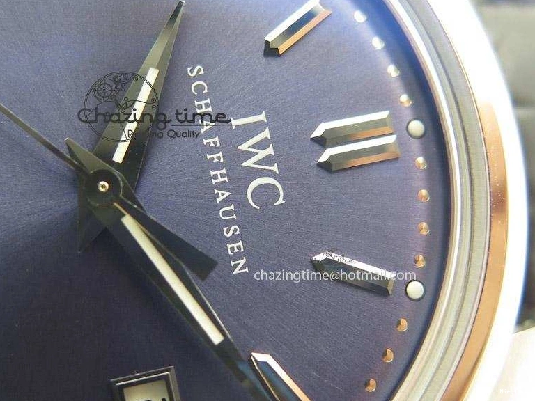MIROTIME 0728 UrbanChic Ingeniuer St.Laurens SS Blue Dial MK 1:1 Best Edition On Black Leather Strap A 7366